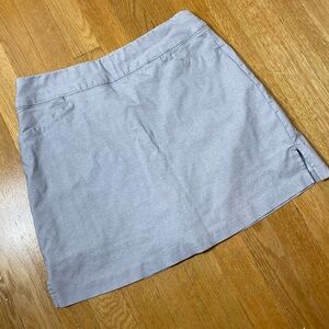 Lady Hagen Light Gray Golf Sports Shorts Skirt Skorts 10